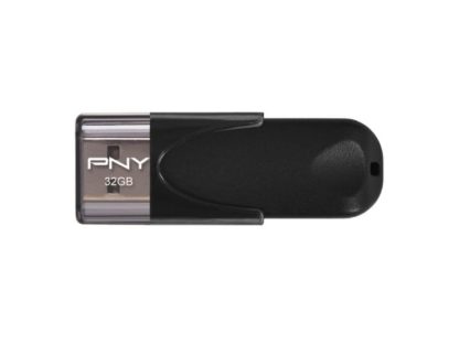 PNY ATTACH 4 USB2.0 32GB READ 25MB/S WRITE 8MB/S  NMS NS MEM FD32GATT4-EF