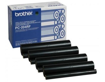 PC-204RF THERMO TRANSFER ROLL FOR FAX 10X0 MFC-1025 4-PACK  NMS NS SUPL PC204RF