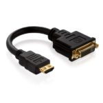 PureLink Adapter HDMI - DVI-D, Kabeltyp: Adapter, Videoanschluss Seite A: HDMI, Videoanschluss Seite B: DVI-D PI060