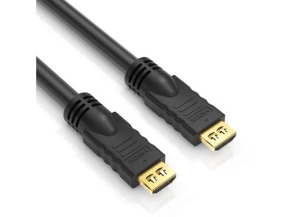 PureLink Kabel HDMI - HDMI, 25 m, Kabeltyp: Anschlusskabel, Videoanschluss Seite A: HDMI, Videoanschluss Seite B: HDMI, Detailfarbe: Schwarz, Kabellänge: 25 m PI1000-250