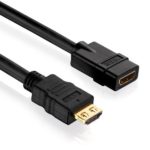 PureLink Kabel HDMI - HDMI, 1 m, Kabeltyp: Verlängerungskabel, Videoanschluss Seite A: HDMI, Videoanschluss Seite B: HDMI, Detailfarbe: Schwarz, Kabellänge: 1 m PI1100-010