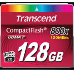 128GB CF CARD (800X TYPE I ) .  NMS NS MEM TS128GCF800