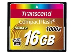 16GB CF CARD 1000X .  NMS NS MEM TS16GCF1000