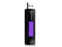 USB STICK 32GB USB3.0 HI-SPEED JETFLASH 760 BLACK/PURPLE SLIDER  NMS NS EXT TS32GJF760