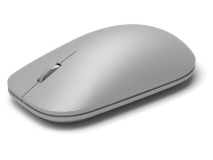 Microsoft Surface Mouse, Maus-Typ: Standard, Maus Features: Scrollrad, Bedienungsseite: Universal, Detailfarbe: Silber, Verbindungsart: Kabellos, Schnittstelle: Bluetooth WS3-00002