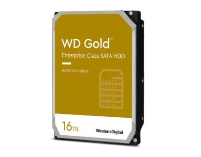 Western Digital Harddisk WD Gold 16 TB 3.5", Speicher Anwendungsbereich: Desktop-PC, Speicherkapazität total: 16 TB, Dauerbetrieb: Ja, Speicherschnittstelle: SATA III (6Gb/s), Festplatten Formfaktor: 3.5", HDD Umdrehungsgeschwindigkeit: 7200 rpm WD161KRYZ