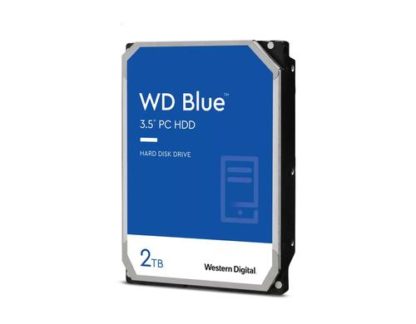 Western Digital Harddisk WD Blue 3.5" SATA 2 TB, Speicher Anwendungsbereich: Desktop-PC, Speicherkapazität total: 2 TB, Dauerbetrieb: Ja, Speicherschnittstelle: SATA, Festplatten Formfaktor: 3.5", HDD Umdrehungsgeschwindigkeit: 7200 rpm WD20EZBX