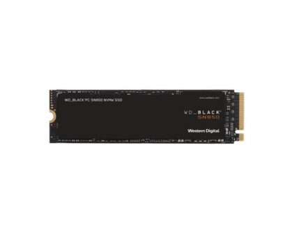 WD Black SSD Black SN850 NAND M.2 2280 NVMe 1000 GB, Speicherkapazität total: 1000 GB, Speicherschnittstelle: PCI-Express x4, SSD Bauhöhe: 2.23 mm, SSD Formfaktor: M.2 2280, Anwendungsbereich SSD: Consumer WDS100T1X0E