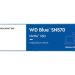 Western Digital SSD WD Blue SN570 M.2 2280 NVMe 1000 GB, Speicherkapazität total: 1000 GB, Speicherschnittstelle: PCI-Express, SSD Bauhöhe: 2.38 mm, SSD Formfaktor: M.2 2280, Anwendungsbereich SSD: Consumer WDS100T3B0C