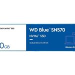 Western Digital SSD WD Blue SN570 M.2 2280 NVMe 500 GB, Speicherkapazität total: 500 GB, Speicherschnittstelle: PCI-Express, SSD Bauhöhe: 2.38 mm, SSD Formfaktor: M.2 2280, Anwendungsbereich SSD: Consumer WDS500G3B0C