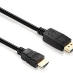 HDGear Kabel DisplayPort - HDMI, 5 m, Kabeltyp: Anschlusskabel, Videoanschluss Seite A: DisplayPort, Videoanschluss Seite B: HDMI, Detailfarbe: Schwarz, Kabellänge: 5 m X-DC055-050