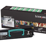 LEXMARK E250, E35x Toner black Std Capacity 3.500 pages return E250A11E