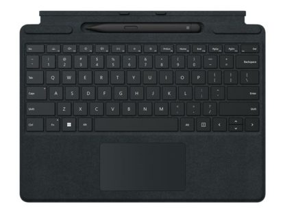MS Srfc ProX/8 TC+Pen Bndl Black CH, MICROSOFT Surface ProX/Pro8 Signature Keyboard/Slim Pen Bundle commercial black CH 8X8-00008
