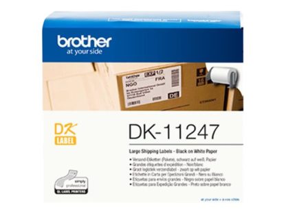 BROTHER DK Label Tape - Roll Adhesive Labels 103.6mm x 164.3mm 180 units / roll DK11247