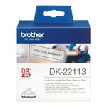 BROTHER P-Touch DK-22113 transparant continue length film 62mm x 15.24m DK22113