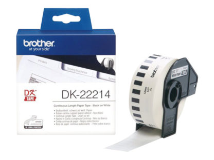 BROTHER P-Touch DK-22214 continue length Paper 12mm x 30.48m DK22214
