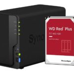 Synology NAS DiskStation DS220+ 2-bay 6 TB, Anzahl Laufwerkschächte: 2, Speicherkapazität: 6 TB, Arbeitsspeicher erweiterbar: Ja, Schnittstellen: RJ-45 (1000Mbps), USB 3.0, Kensington-Schloss, RAID: Ja, Hot-Swap Unterstützung: Ja DS220+ 6TB WD Red