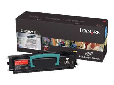 LEXMARK E350 E352 toner cartridge black standard capacity 9.000 pages 1-pack E352H21E