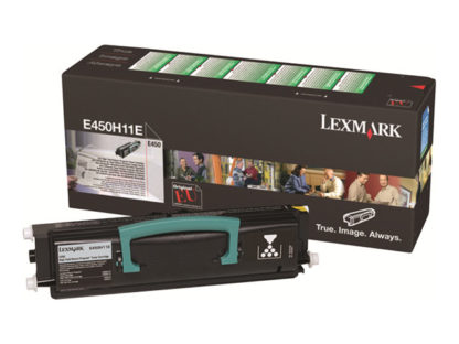 LEXMARK E450 Toner black high Capacity 11.000 pages return E450H11E