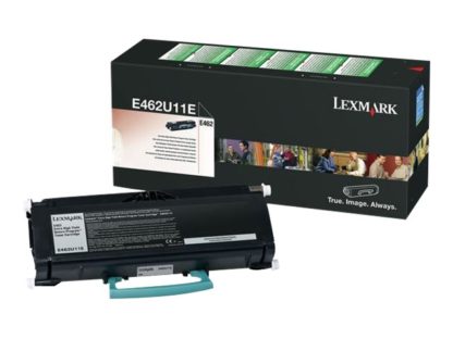 LEXMARK E462 Toner black Extra high Capacity 18.000 pages return E462U11E