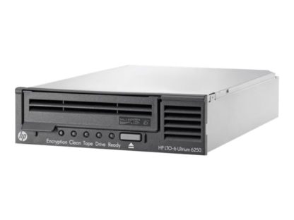 HPE StoreEver Tape Drive, LTO6, Ultrium 6250, Internal, SAS 6Gb/s EH969A