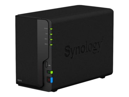 SYNOLOGY DiskStation DS218, 2-Bay, SATA, 1.4GHz, 2GB DDR4, RAID 0, 1, Tower DS218