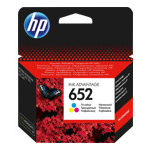 HP 652 Ink Cartridge Tri-color, HP 652 Ink Cartridge Tri-color F6V24AE#BHK