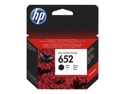 HP 652 Ink Cartridge Black, HP 652 Ink Cartridge Black F6V25AE#BHK