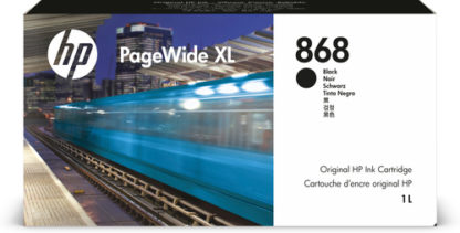 HP 868 1-Liter Black PageWide XL Ink Car, HP 868 1-Liter Black PageWide XL Ink Cartridge F9K42A