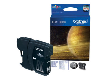 BROTHER LC-1100 Ink black Std Capacity 9.5ml 450 pages LC1100BK