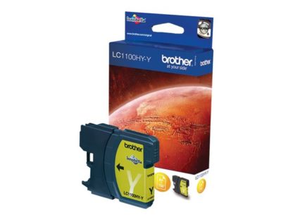 BROTHER LC-1100 Ink yellow high Capacity 16ml 750 pages LC1100HYY