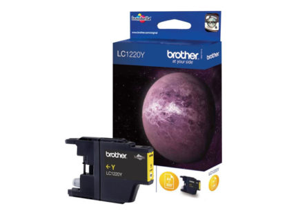 BROTHER LC-1220 Ink yellow Std Capacity 300 pages LC1220Y