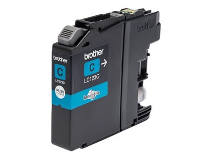 BROTHER LC-123 Ink cyan Std Capacity 600 pages LC123C