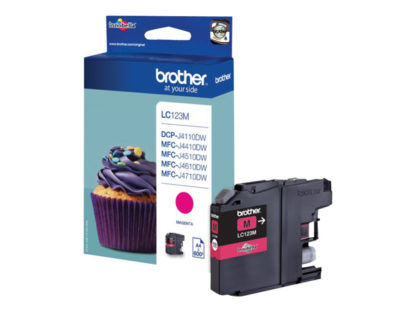 BROTHER LC-123 Ink magenta Std Capacity 600 pages LC123M