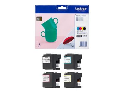 BROTHER LC-227XL Ink black and color high Capacity blister LC227XLVALBP