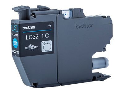 BROTHER Cyan ink cartridge with a capacity of 200 pages LC3211C