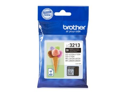 BROTHER High capacity 400-page black ink cartridge LC3213BK