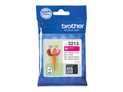BROTHER 400-page high-capacity magenta ink cartridge LC3213M