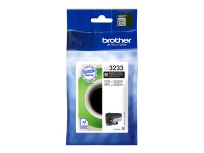 BROTHER LC-3233BK Black Ink 3000 pages LC3233BK