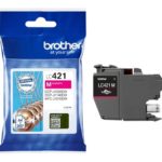 BROTHER 200-page Magenta ink cartridge, BROTHER 200-page standard capacity Magenta ink cartridge for DCP-J1050DW MFC-J1010DW and DCP-J1140DW LC421M