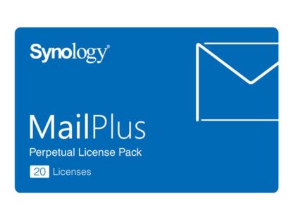 DSM MailPlus 20 Licenses, SYNOLOGY DSM MailPlus, 20 Licenses MAILPLUS 20 LICENSES