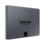 Samsung SSD 870 QVO 2.5" 1 TB, Speicherkapazität total: 1000 GB, Speicherschnittstelle: SATA III (6Gb/s), SSD Bauhöhe: 6.8 mm, SSD Formfaktor: 2.5", Anwendungsbereich SSD: Consumer MZ-77Q1T0BW