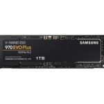 Samsung SSD 970 EVO Plus NVMe M.2 2280 1 TB, Speicherkapazität total: 1000 GB, Speicherschnittstelle: PCI-Express x4, SSD Bauhöhe: 2.38 mm, SSD Formfaktor: M.2 2280, Anwendungsbereich SSD: Consumer MZ-V7S1T0BW
