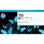 HP 730 Ink Cartridge Matte black 300ml, HP 730 Ink Cartridge Matte black 300ml P2V71A