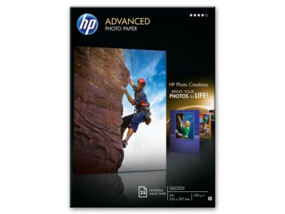 HP Advanced Photo Paper glossy A4 250g/m2 25 Sheet Q5456A
