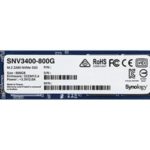 SYNOLOGY SSD SNV3400 800GB NVMe PCIe, SYNOLOGY SSD SNV3400 800GB NVMe PCIe 3.0 M.2 2280 3100MB/s read 550MB/s write SNV3400-800G