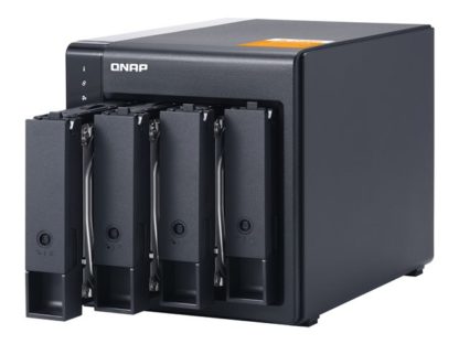 QNAP TL-D400S 4-bay desktop exp. Unit, QNAP TL-D400S 4-bay desktop SATA JBOD expansion unit TL-D400S