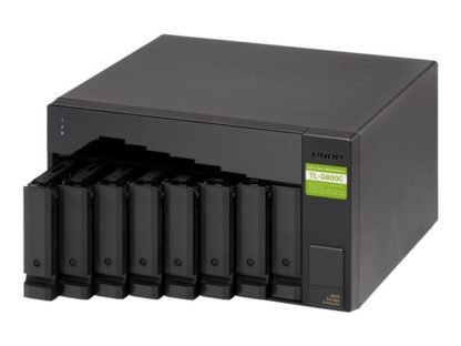 QNAP TL-D800C 8-bay desktop  exp. Unit, QNAP TL-D800C 8-bay desktop USB-C 3.1 Gen2 10Gbps JBOD expansion unit TL-D800C