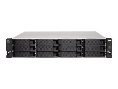 QNAP TL-R1200C-RP 12-bay  exp. Unit, QNAP TL-R1200C-RP 12-bay 2U rackmount USB-C 3.1 Gen2 10Gbps JBOD expansion unit TL-R1200C-RP