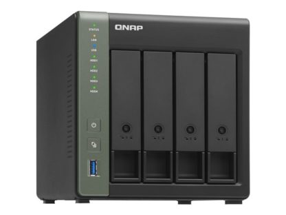 QNAP TS-431X3-4G 4-Bay NAS AL314, QNAP TS-431X3-4G, 4-Bay, NAS, AL314, 4GB DDR3L SODIMM RAM, SATA 6Gb/s, 1x 10GbE SFP+ LAN, 1x2.5GbE + 1xGbE LAN TS-431X3-4G